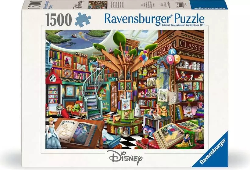 Ravensburger, Puzzle 1500: Książki Disneya (12001582)