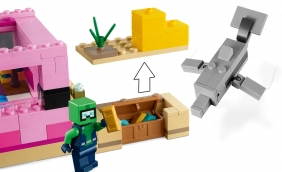Lego Minecraft 21247, Dom aksolotla