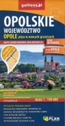 Mapa wodoodporna - Woj.Opolskie/Opole 1:190 000 Opracowanie zbiorowe