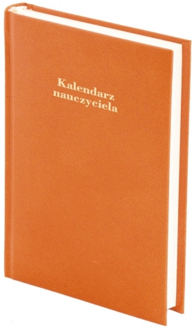 Kalendarz nauczyciela 2018/19 A5 tyg. Albit POMARAŃCZ - nr kat. 1270-POMARAŃCZ