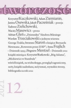 Twórczość 12/2021 - Opracowanie zbiorowe