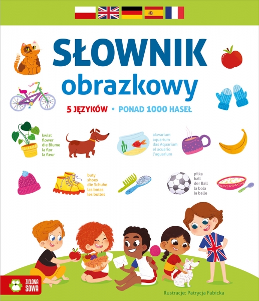 Słownik obrazkowy (5 języków) (Uszkodzona okładka)