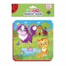 Puzzle magnetyczne piankowe - Kotki, 16 el. Wiek: 3+