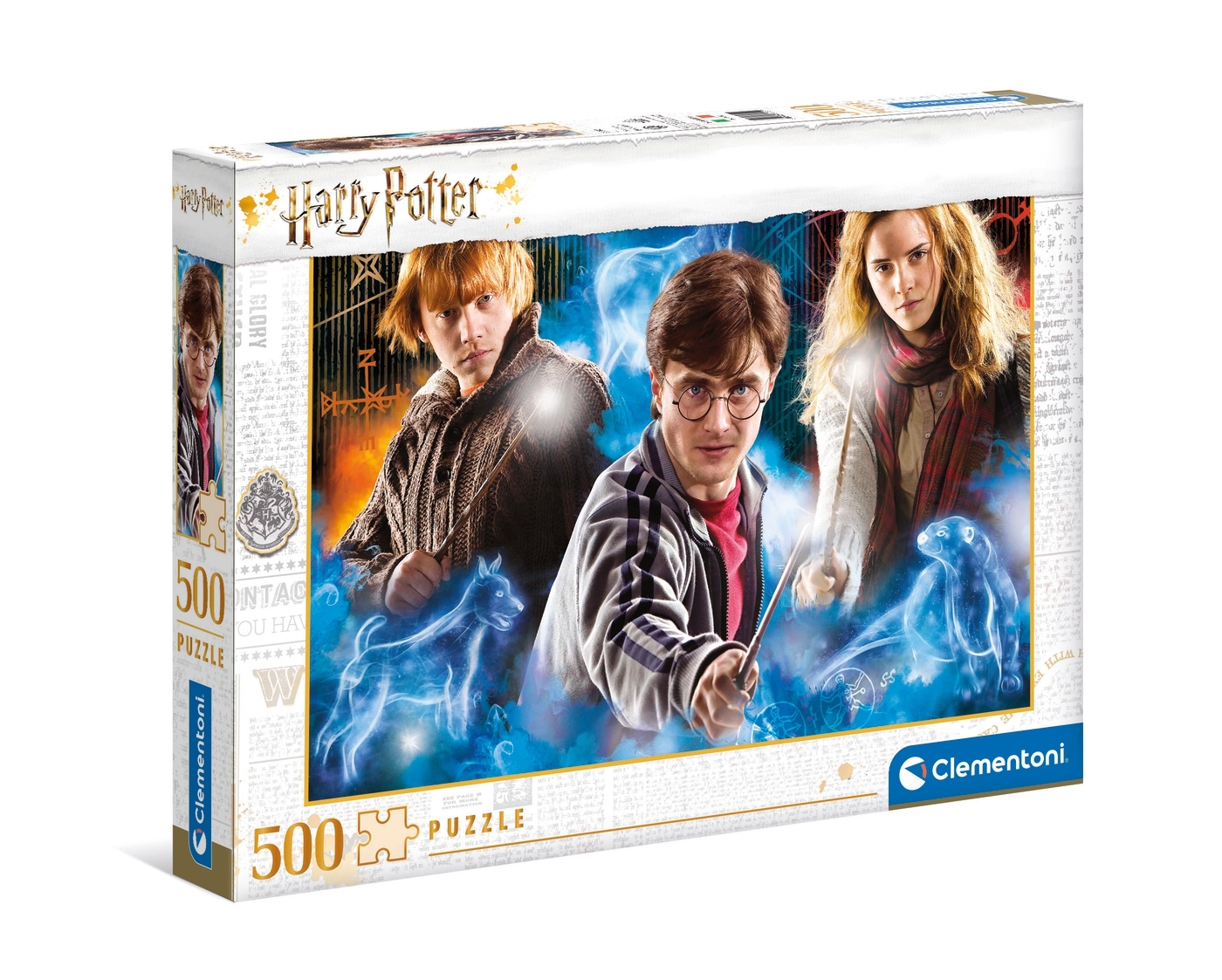 Clementoni, Puzzle High Quality Collection 500: Harry Potter (35082) (Uszkodzone opakowanie)