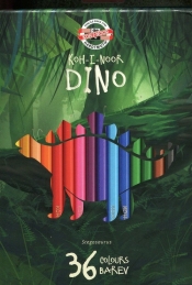 Kredki Dino 36 kolorów (3595)