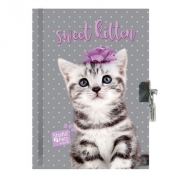 Pachnący pamiętnik Studio Pets szaro-fioletowy (PTC-3650)