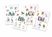 Plansze edukacyjne Alfabet A5 23 karty