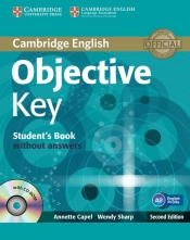 Objective Key Student's Book without Answers with CD-ROM - Sharp Wendy, Capel Annette