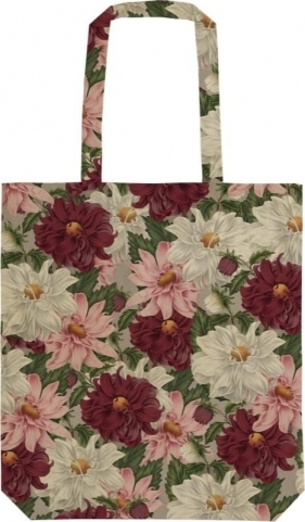 Torba bawełniana STBAG 76 Fioletowe dalie