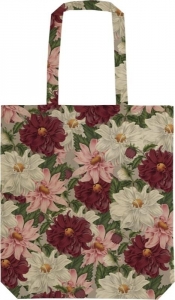 Torba bawełniana STBAG 76 Fioletowe dalie