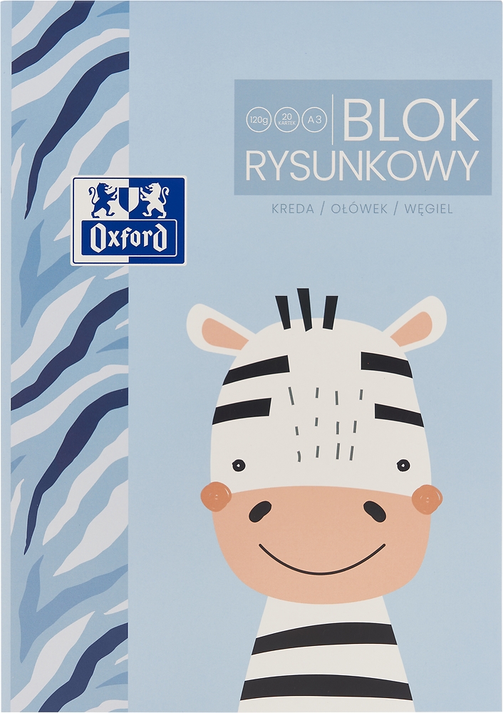 Bok rysunkowy Oxford: A3, 20k