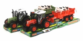 Traktor z przyczepą