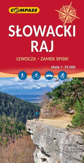 Słowacki Raj. Mapa turystyczna w skali 1:35 000