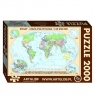 Puzzle Świat polityczny mapa 1:35 000 000  2000 Kevin Prenger