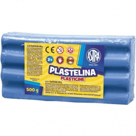 Plastelina Astra, 500 g - niebieska (303117007)
