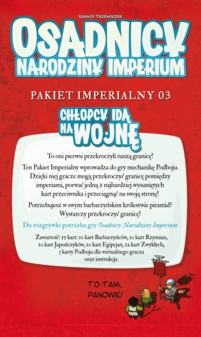 Osadnicy: Narodziny Imperium - Chłopcy idą na wojnę (rozszerzenie)