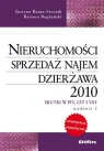 Nieruchomości Sprzedaż najem dzierżawa 2010 Skutki w PIT CIT i VAT Bauta-Szostak Justyna, Bogdański Bartosz