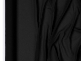 Bieżnik szyfonowy czarny 0,48x5m