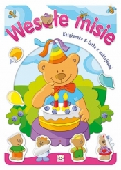 Wesołe misie Książeczka 2-latka z naklejkami