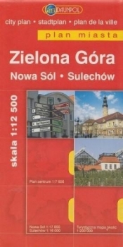 Zielona Góra, Nowa Sól, Sulechów. Plan miasta - Praca zbiorowa