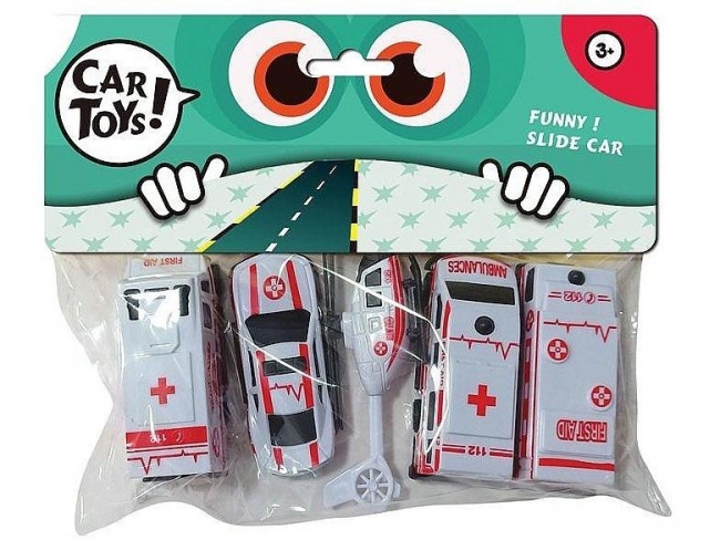 Zestaw 5 pojazdów ratunkowych