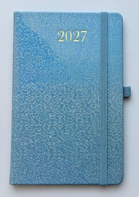 Terminarz 2027 dzienny B6 Kryształ MIX