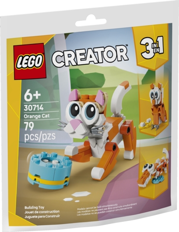 Lego Creator 3w1 Rudy Kot 30714