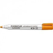 Marker Lumocolor do białych tablic whiteboard, okrągły, pomarańczowy S351-4