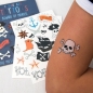 Tatuaże zmywalne dla dzieci, Pirackie (26624)