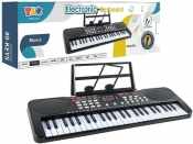 Organki 49 klawiszy z mikrofonem ładowarka USB