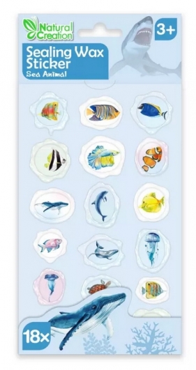 Naklejki woskowe - Stworzenia morskie (CH232082)