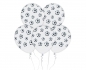Balony - Piłka Nożna, czarno-białe, 30 cm, 5 szt. (GZ-PIN5)