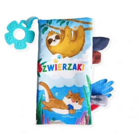 Zwierzaki. Książeczka sensoryczna - Monika Ślizowska