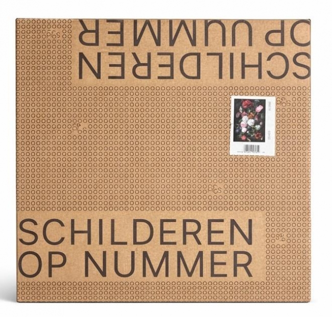 Malowanie po numerach - Kwiaty 40x50cm