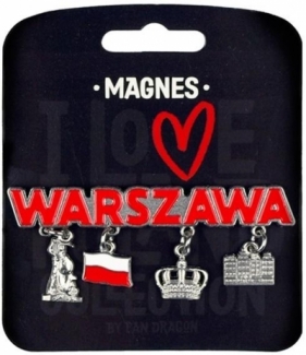 Magnes I love Poland Warszawa ILP-MAG-E-WAR-17