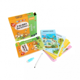 Zagadki obrazkowe. Zwierzęta 3+ - Lenka Outratowá, Petra Fuková<br /><br />Redakcja: Monika Nowicka