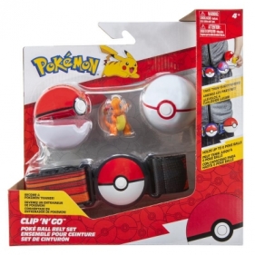 Pokemon Zestaw ClipNGo Belt Charmand