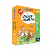 Zagadki obrazkowe. Zwierzęta 3+ - Lenka Outratowá, Petra Fuková<br /><br />Redakcja: Monika Nowicka