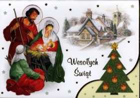 Karnet świąteczny BN B6X religia lub świecki MIX