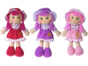 Lalka szmacianka 45cm polski dźwięk MIX