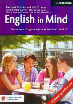 English in Mind 3 Student's Book + CD - Puchta Herbert, Stranks Jeff, Carter Richard<br />