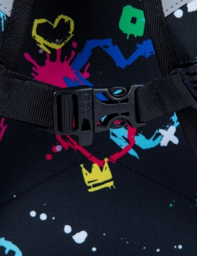 Coolpack, Plecak dziecięcy Toby Hello Kitty - Black Neon (F023034)