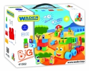 Wader, Klocki Middle Blocks big - 70 elementów (41582)