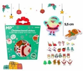 Naklejki świąteczne kawaii (24szt)