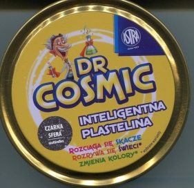 IQ Plastelina DrCosmic czarna sfera