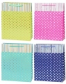Torebka Lux 30x42x12cm kropki mix ROZETTE