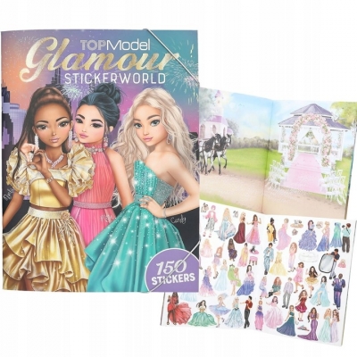 Zestaw z naklejkami Top Model Glamour 13232A