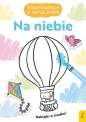 Kolorowanka z naklejkami. Na niebie - Opracowanie zbiorowe
