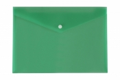 Teczka koperta A4 satyna zielona TSk-01-02 - BIURFOL