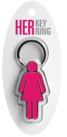 Her KEYRING - brelok do kluczy kobieta